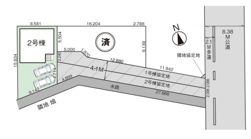 草加市八幡町　新築一戸建て　12期2号棟