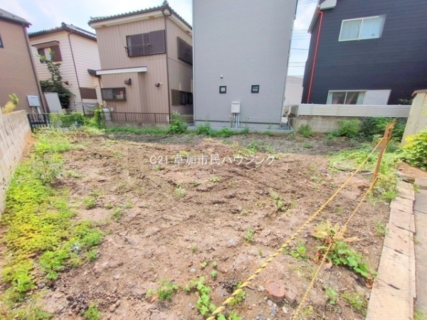 草加市花栗1丁目　売地