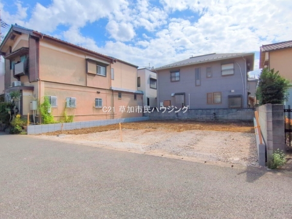 草加市新善町　売地
