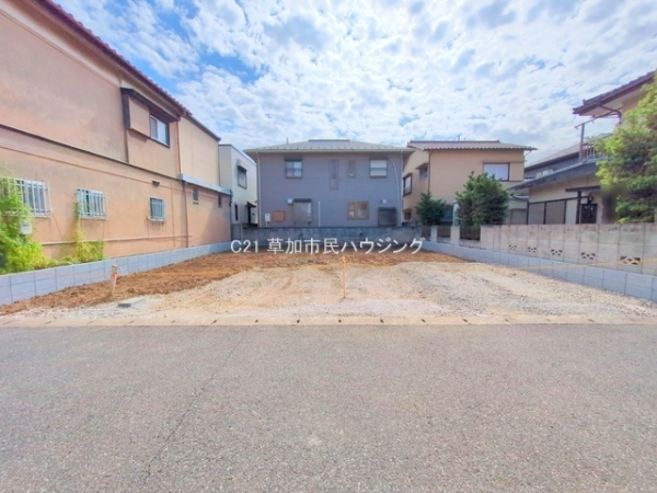 草加市新善町の土地