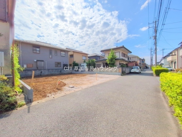 草加市新善町の土地