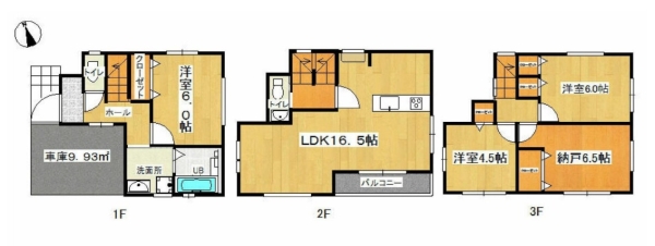 草加市谷塚上町　新築一戸建て