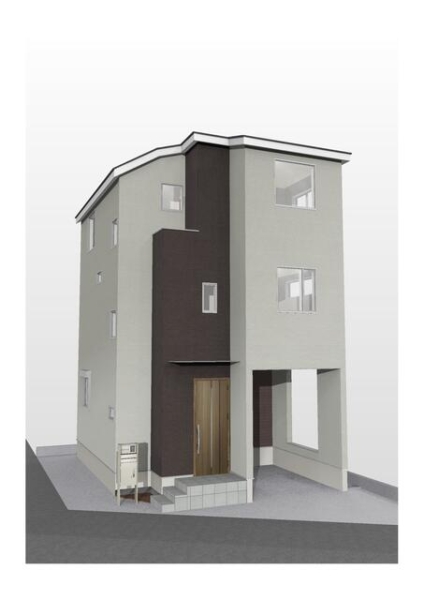 草加市谷塚上町　新築一戸建て