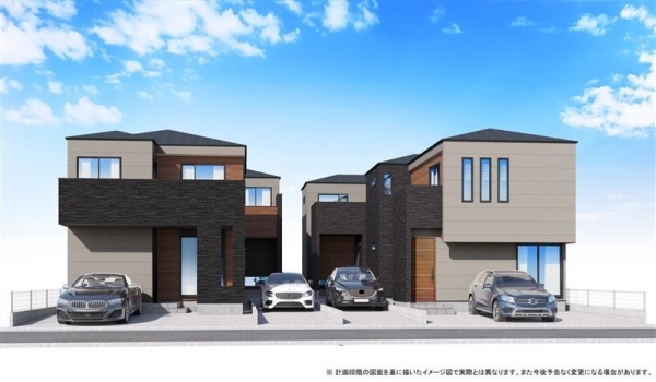 八潮市中央2丁目　新築一戸建て　2期　1号棟