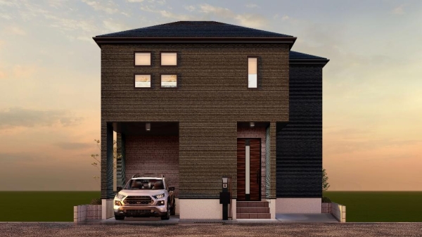 草加市谷塚上町　新築一戸建て　7期