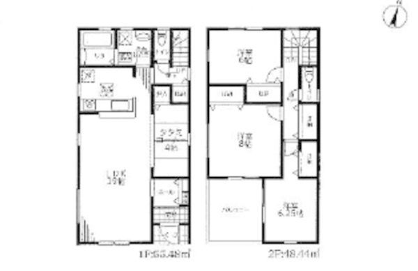 八潮市南後谷　新築一戸建て　II5号棟