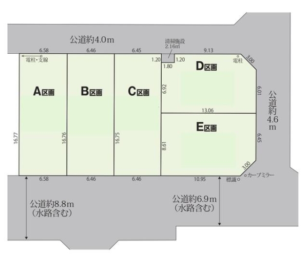 草加市氷川町　売地　A区画