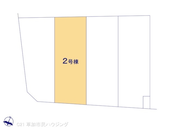八潮市緑町3丁目　新築一戸建て　第7　2号棟