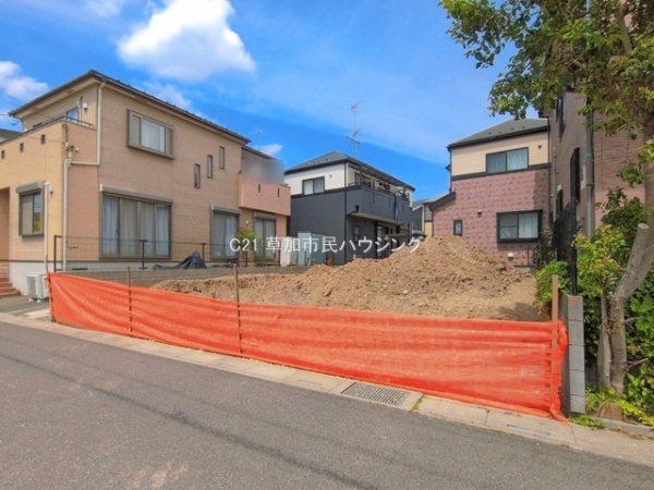 草加市長栄1丁目　売地　1期