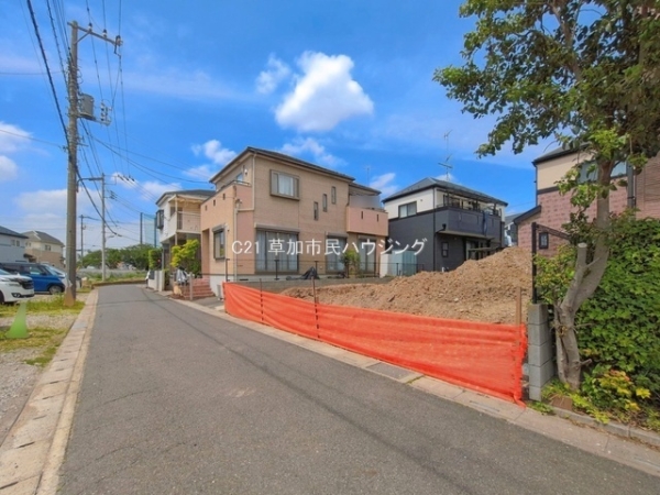 草加市長栄1丁目　売地　1期