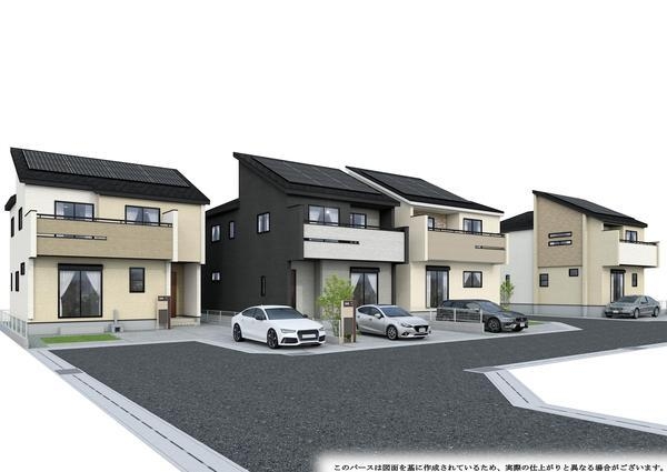 草加市新善町　新築一戸建て　4号棟