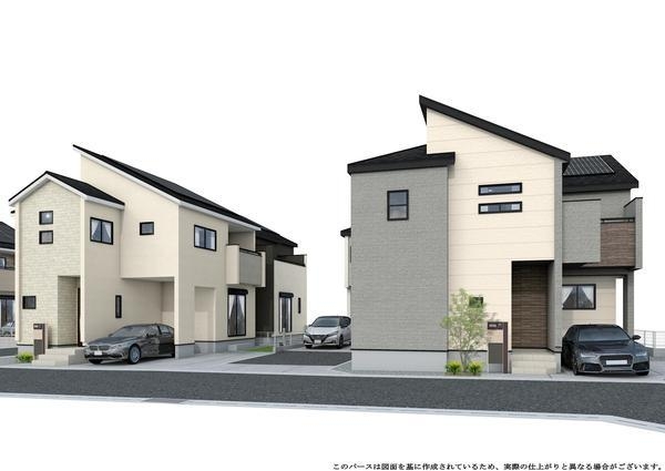 草加市新善町　新築一戸建て　4号棟