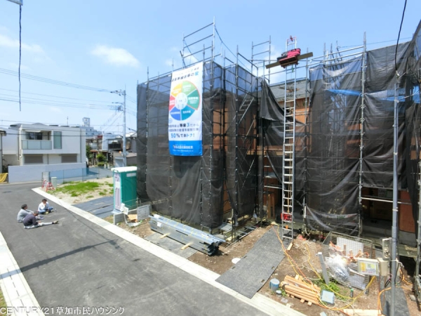 草加市谷塚町　新築一戸建て　第1期A号棟