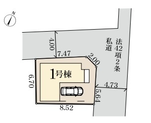 草加市両新田東町　新築一戸建て