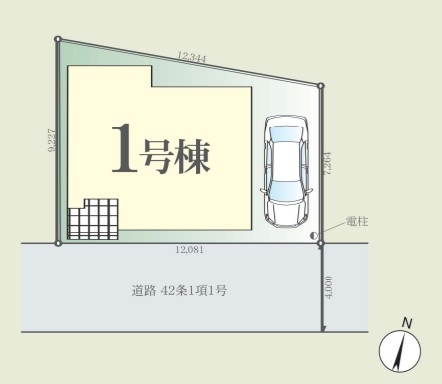 草加市中根3丁目　新築一戸建て　1期