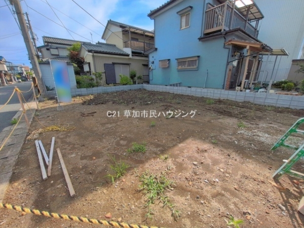 草加市八幡町の土地