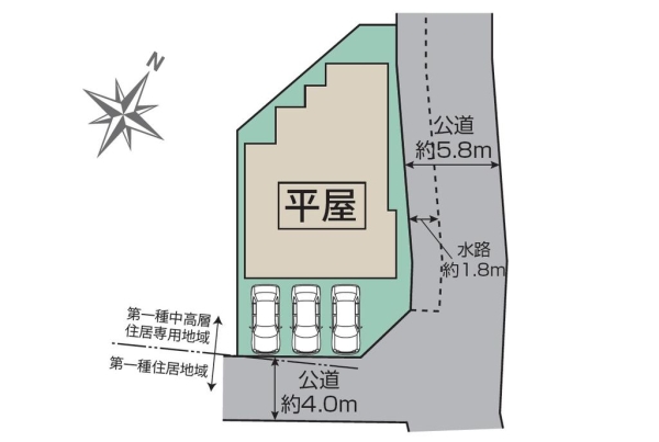 草加市新里町の中古一戸建て