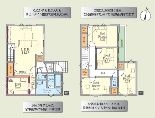 草加市八幡町 新築一戸建て 1期