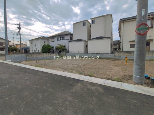 八潮市大曽根 建築条件付売地 H区画