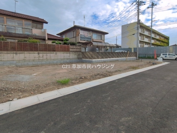 八潮市大曽根　建築条件付売地　D区画