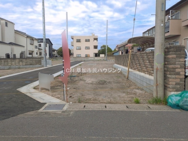 八潮市大曽根　建築条件付売地　D区画