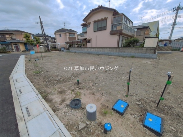 八潮市大曽根　建築条件付売地　B区画