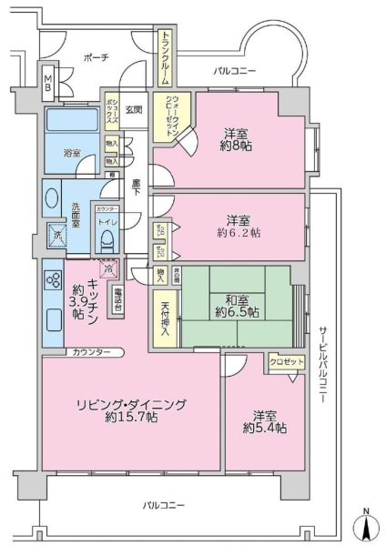 ルネ・マザーズシティ北棟