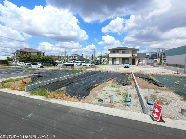 草加市金明町の土地