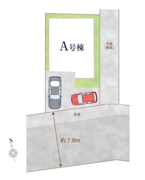 草加市長栄1丁目　新築一戸建て