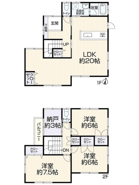 草加市柳島町　中古一戸建て