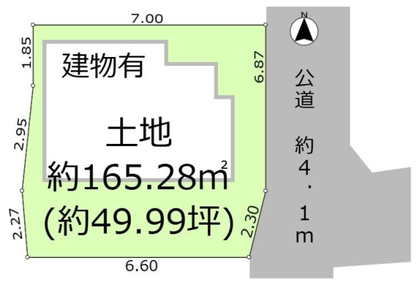 草加市弁天４丁目の土地