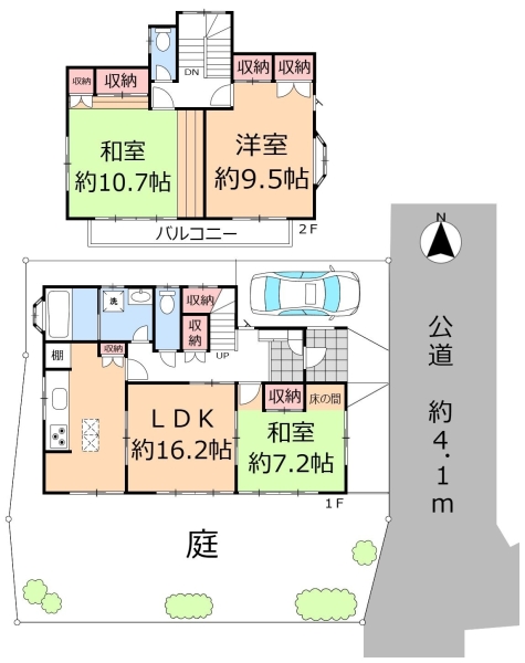 草加市弁天４丁目の中古一戸建て