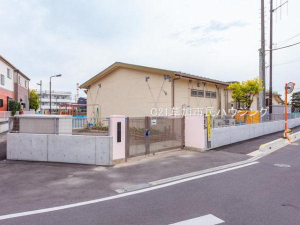 草加市谷塚町の土地(やつか保育園)
