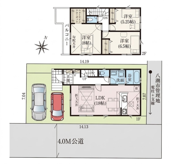 八潮市大瀬　新築一戸建て　9期