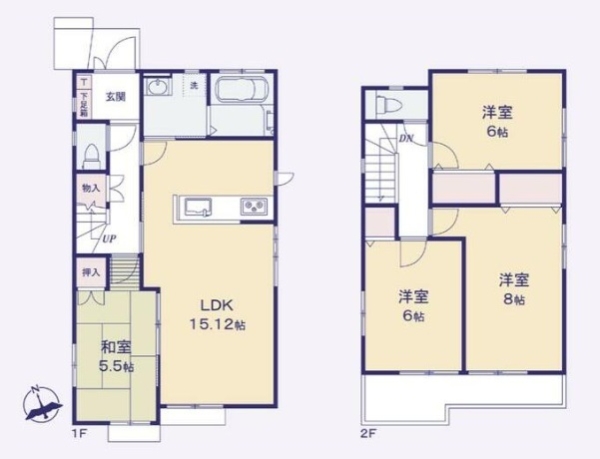 八潮市大字大瀬の中古一戸建て
