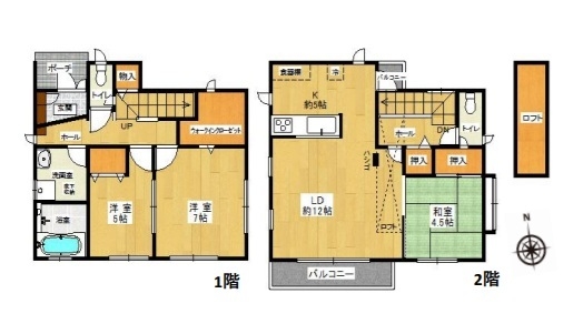 草加市金明町の中古一戸建て
