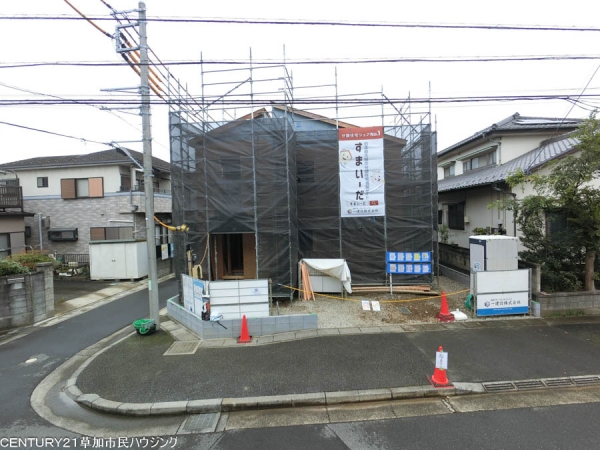 八潮市鶴ケ曽根　新築一戸建て　1期