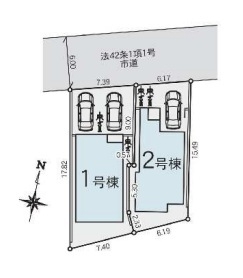 草加市北谷1丁目　新築一戸建て　4期2号棟
