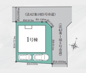 草加市松原4丁目　新築一戸建て　2期