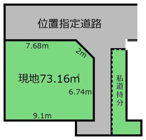 習志野市実籾2丁目土地