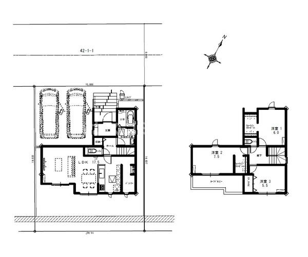 富里市七栄の新築一戸建