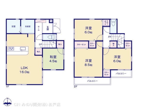 松戸市松飛台の新築一戸建