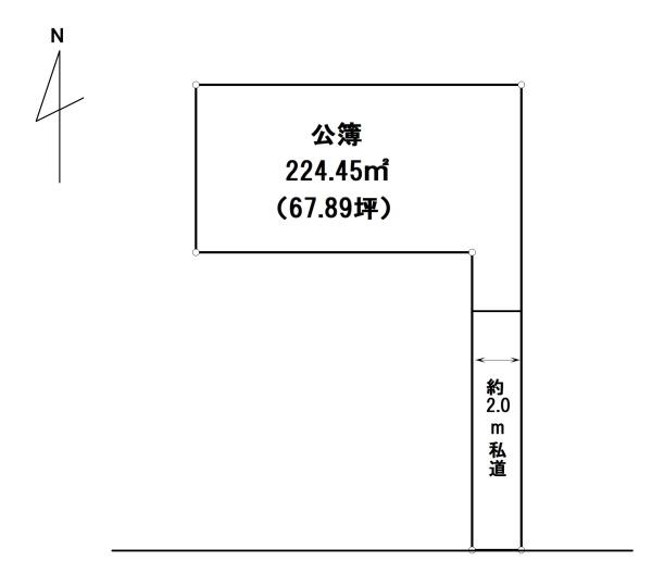 売地　柏市藤心