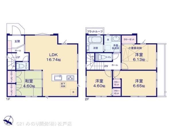市川市中山２丁目の新築一戸建