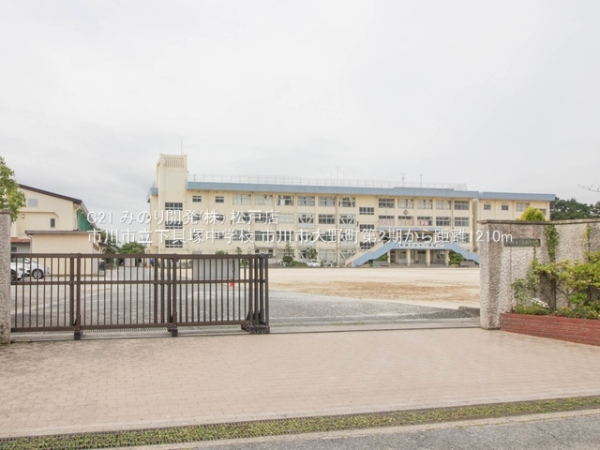 市川市大野町１丁目の新築一戸建(市川市立下貝塚中学校)