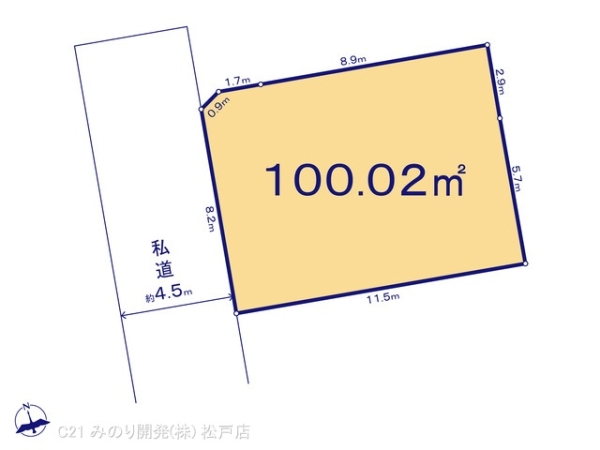 市川市菅野２丁目の売土地
