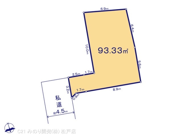 市川市菅野２丁目の売土地