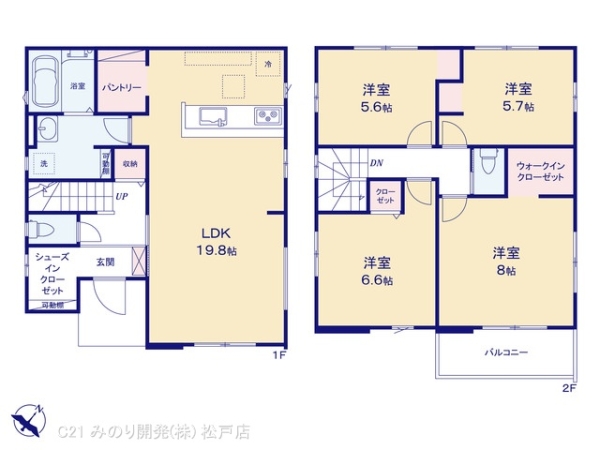 市川市中国分５丁目の新築一戸建