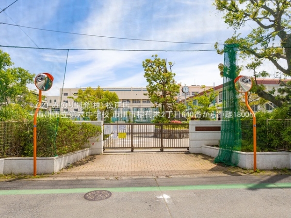 市川市稲荷木２丁目の新築一戸建(市川市立第六中学校)