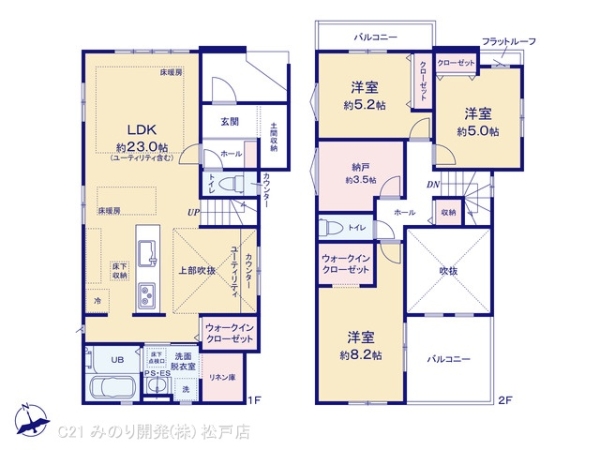 市川市本北方３丁目の新築一戸建